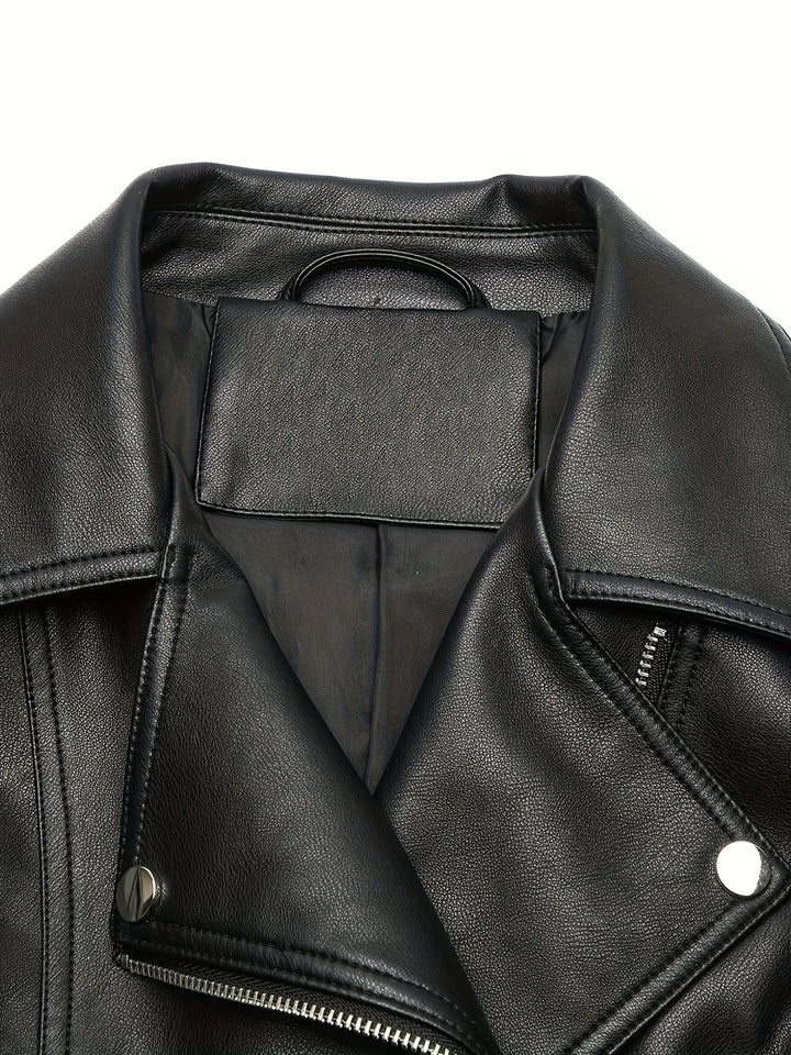 Mabel | Skulpterad Zip-Front Motojacka