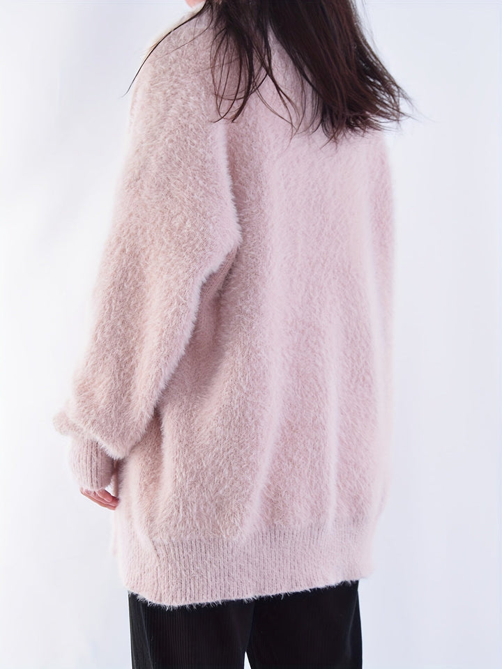 Iris | Mjuk Öppen Framsida Cardigan