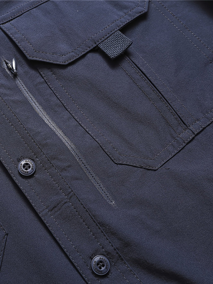 Duncan | Robust Multi-Ficka Cargo Skjorta