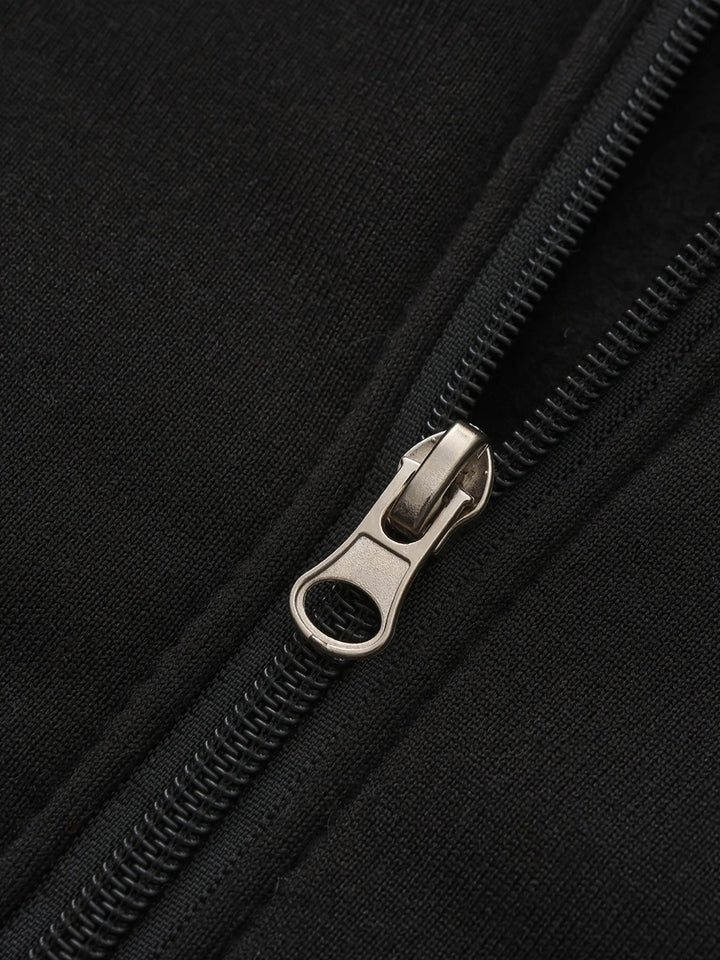 Cedric | Färgblock Zip-Up Hoodie