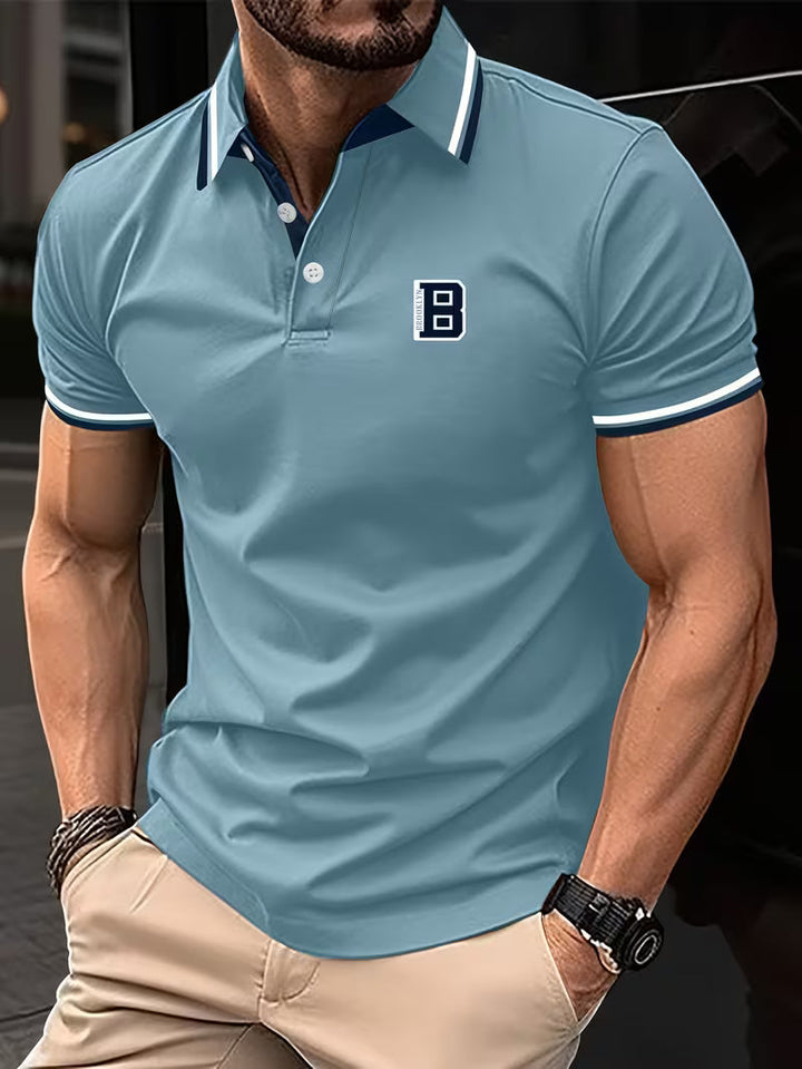 Walker | Avslappnad kortärmad polo