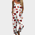 Beatriz | Avslappnad Patch Art Jumpsuit