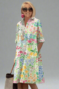 Violetta | Stylish Floral Multicolor Dress