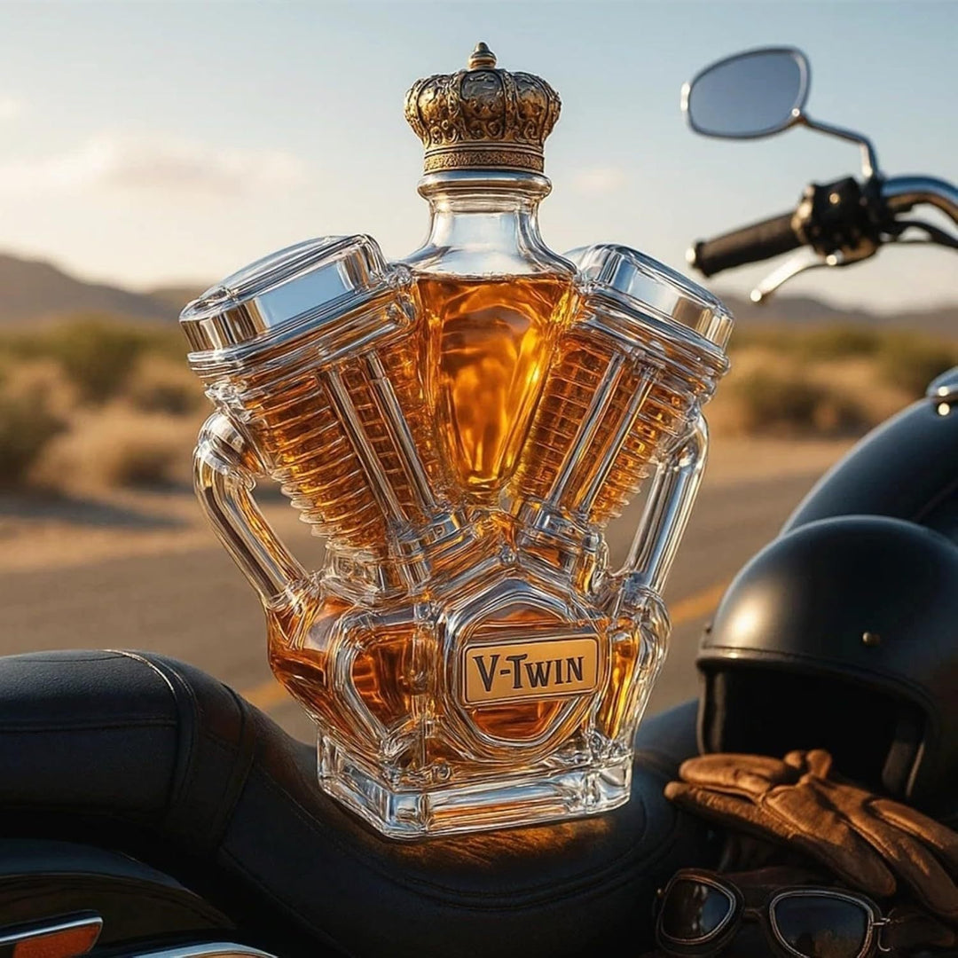 Wayne | Whisky Flaska V-Twin Design