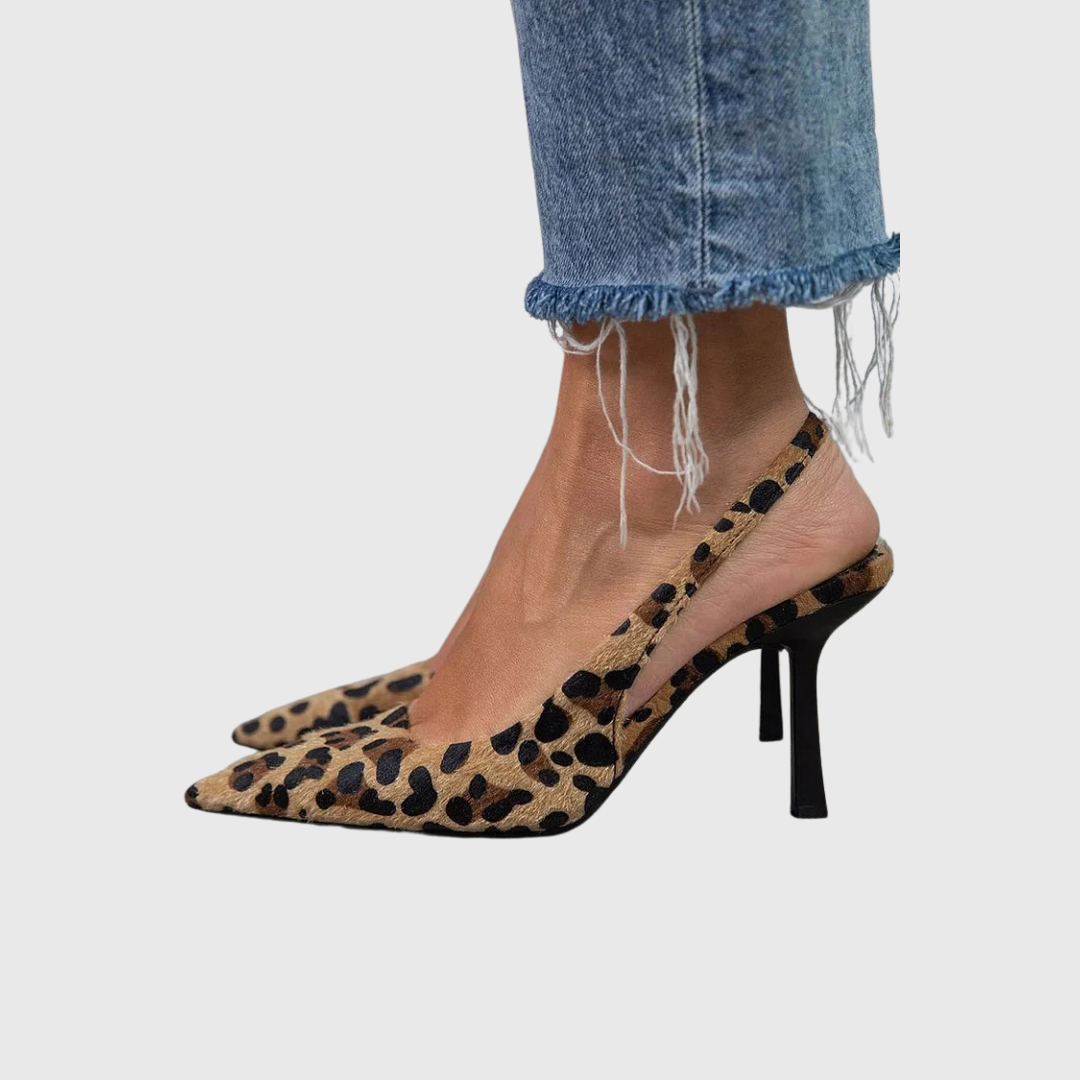 Isabriella | Ortopediska klackar med leoparddesign