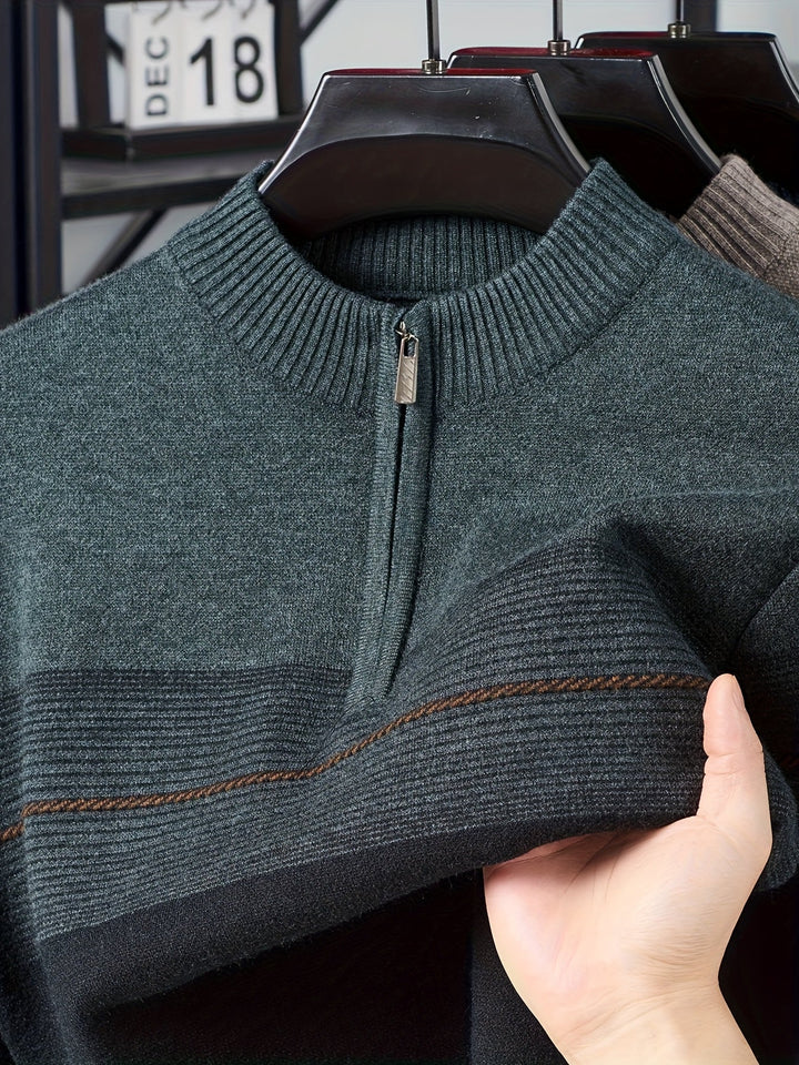 Oscar | Zip-Neck Tröja