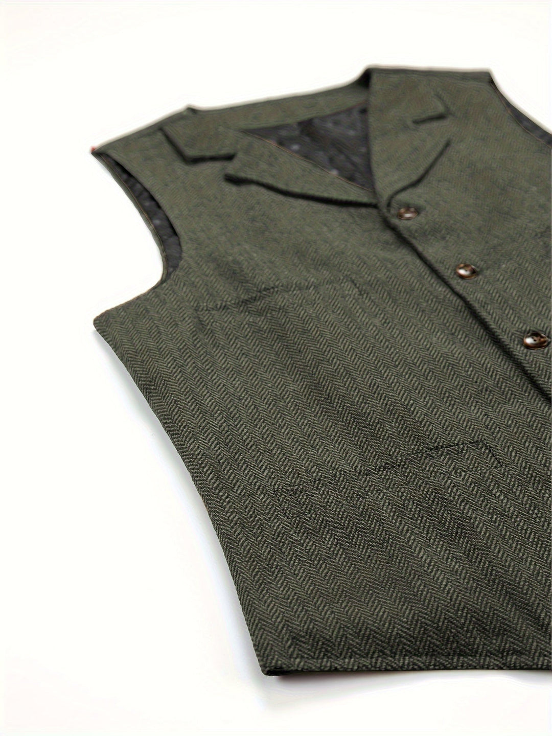Colton | Heritage Herringbone Västen