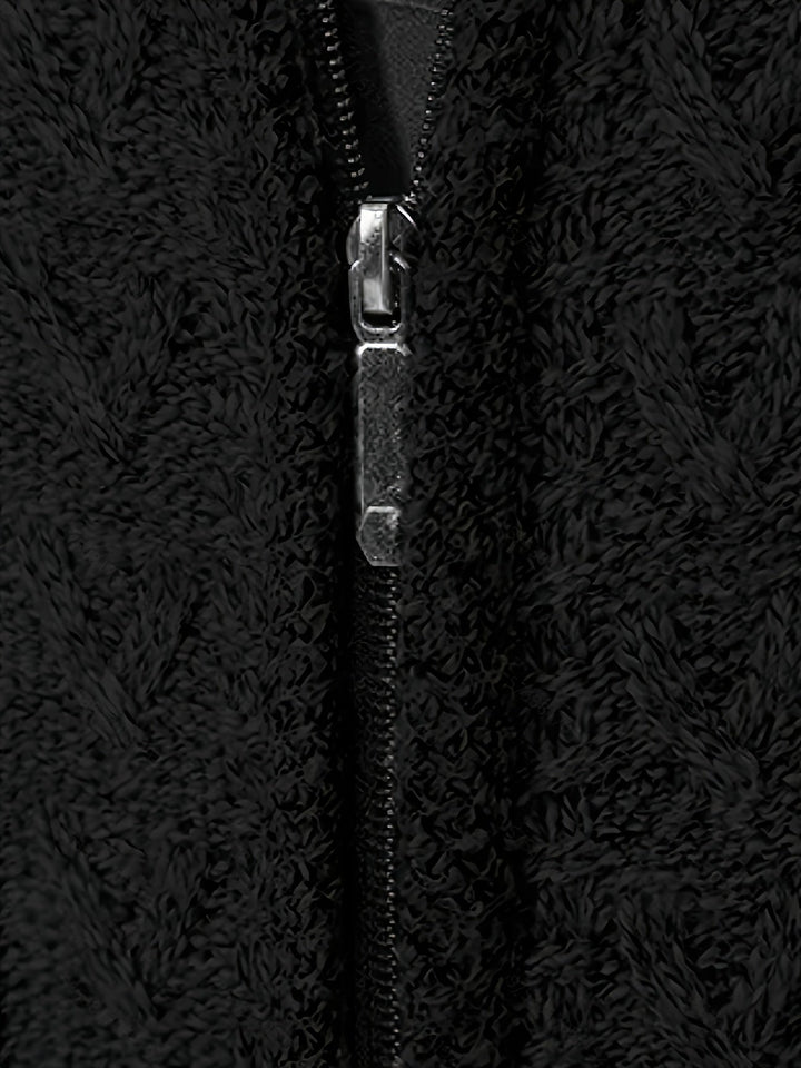 Walter | Texturerad Heldragkedja Cardigan