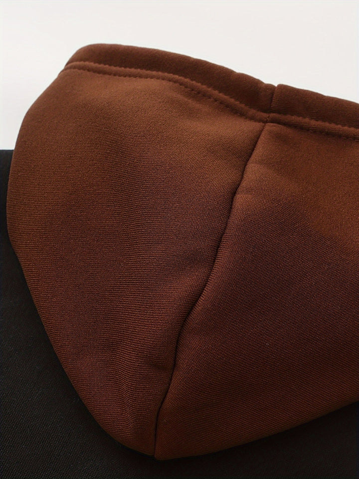 Cedric | Färgblock Zip-Up Hoodie