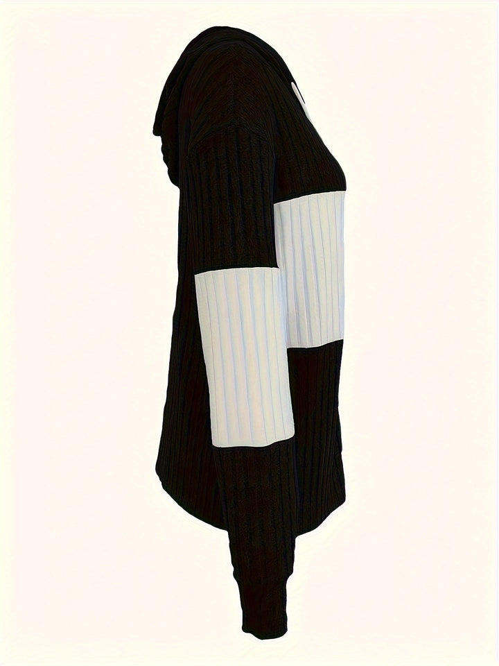 Shannon | Mysig Färgblock Zip-Hoodie