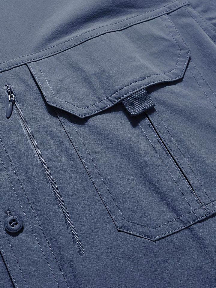 Duncan | Robust Multi-Ficka Cargo Skjorta