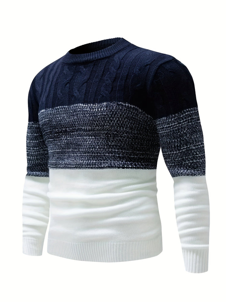 Graham | Färgglad Crew Neck Tröja