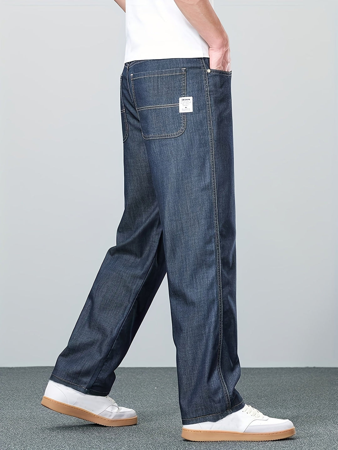 Nash | Avslappnade Rakben Jeans