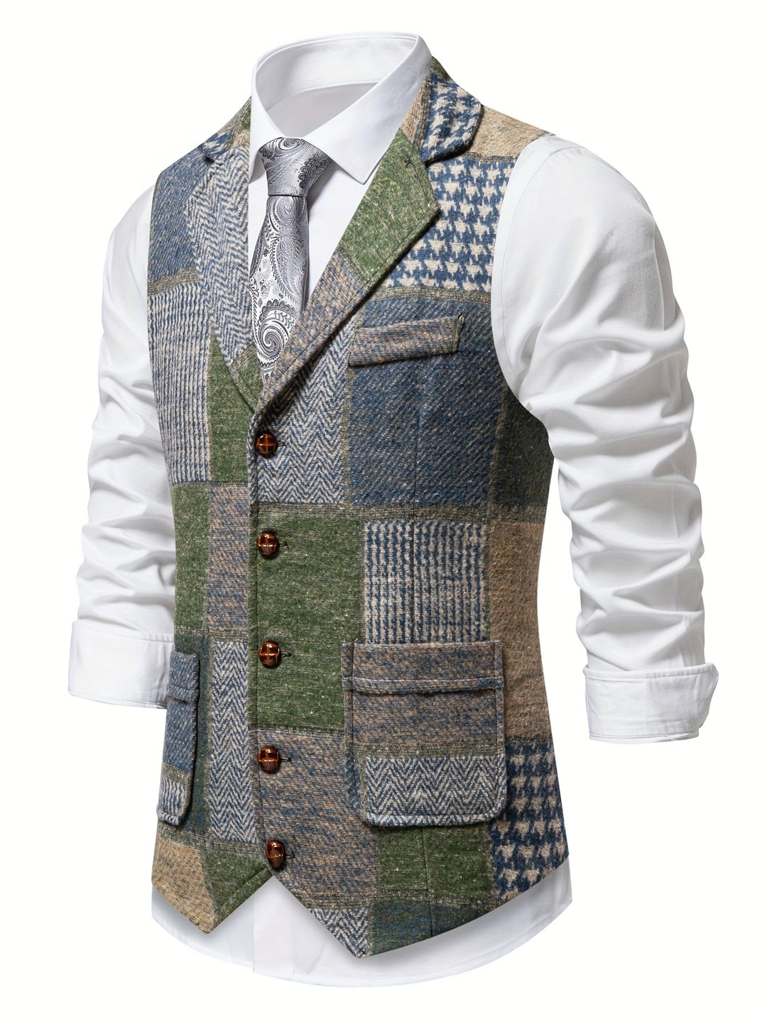 Tobias | Patchwork Skräddarsydd Västar