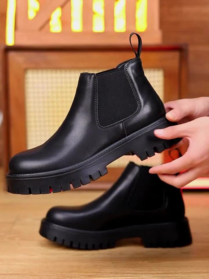 Foster | Chelsea Boots med Robust Sula