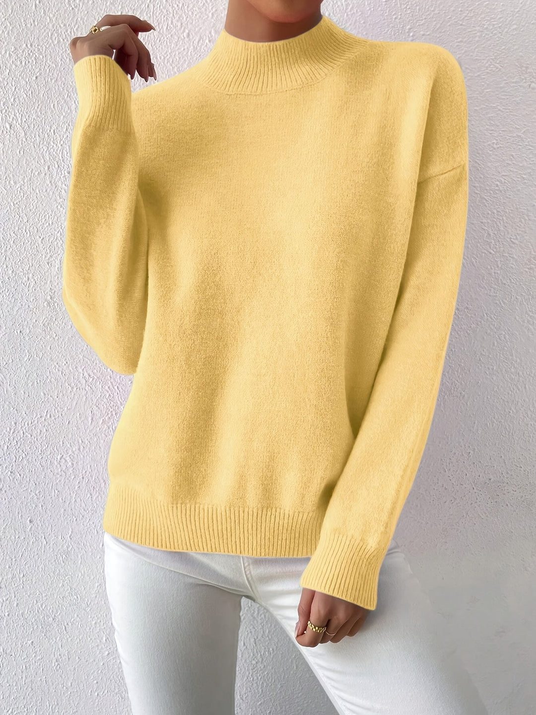 Lorelei | Finstämd Mock Neck Tröja