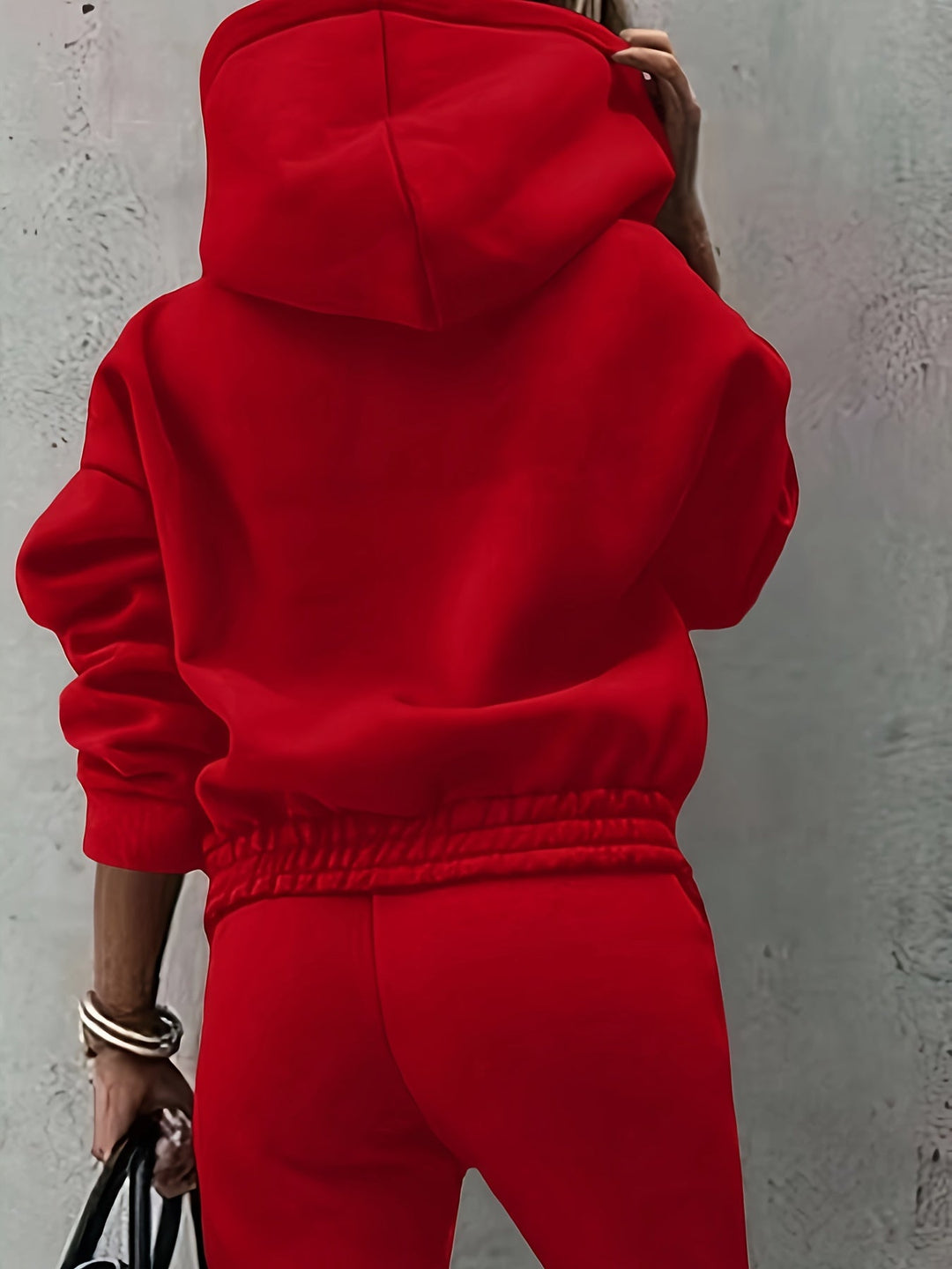 Farrah | Avslappnad Hooded Tvådelad Set
