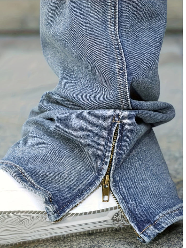 Easton | Avslappnade raka jeans