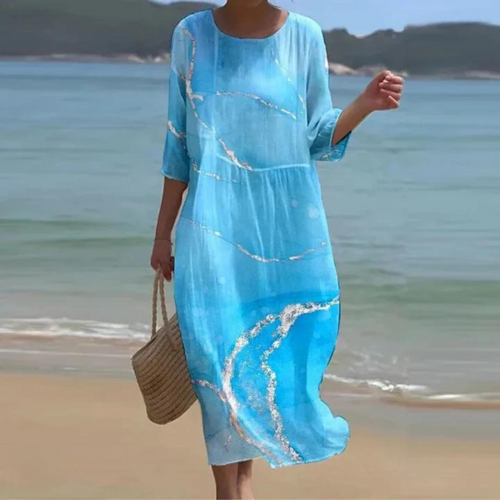 Miranda | Elegant Blommig Sommardress