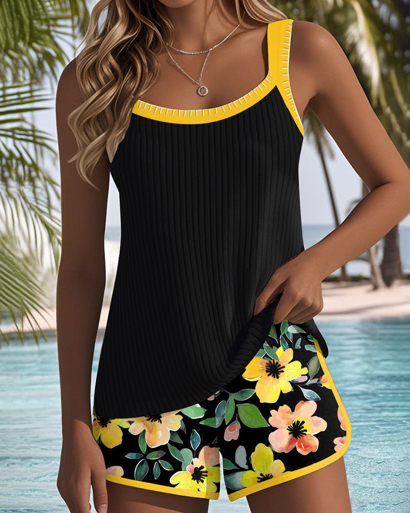 Roberta | Smickrande Tvådelad Tankini Set