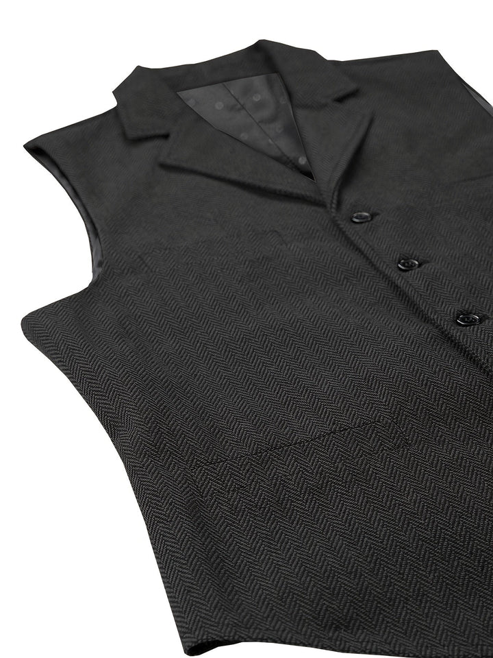 Byron | Raffinerad Herringbone Västar