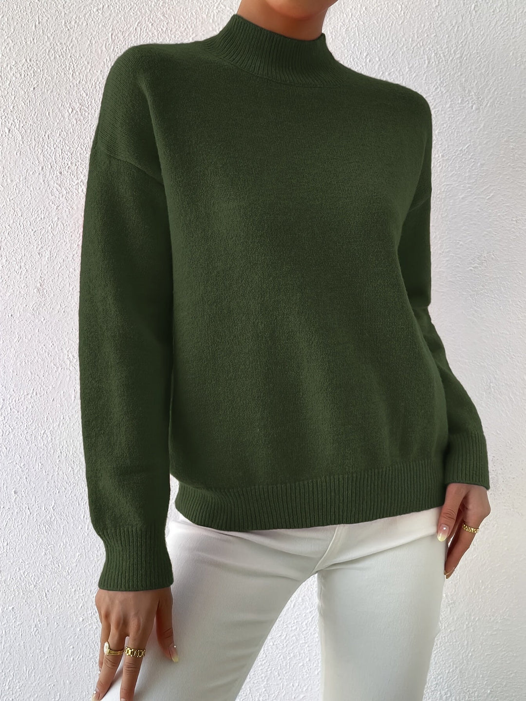 Lorelei | Finstämd Mock Neck Tröja