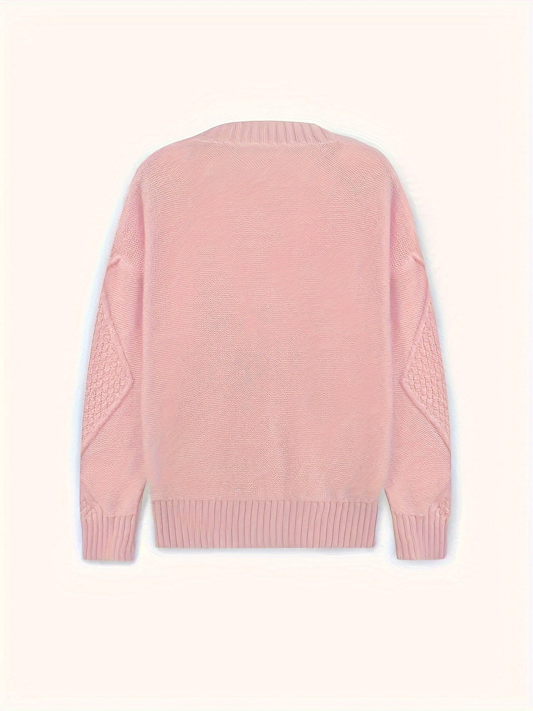 Lucinda | Mysig Kabelstickad Knapp Cardigan