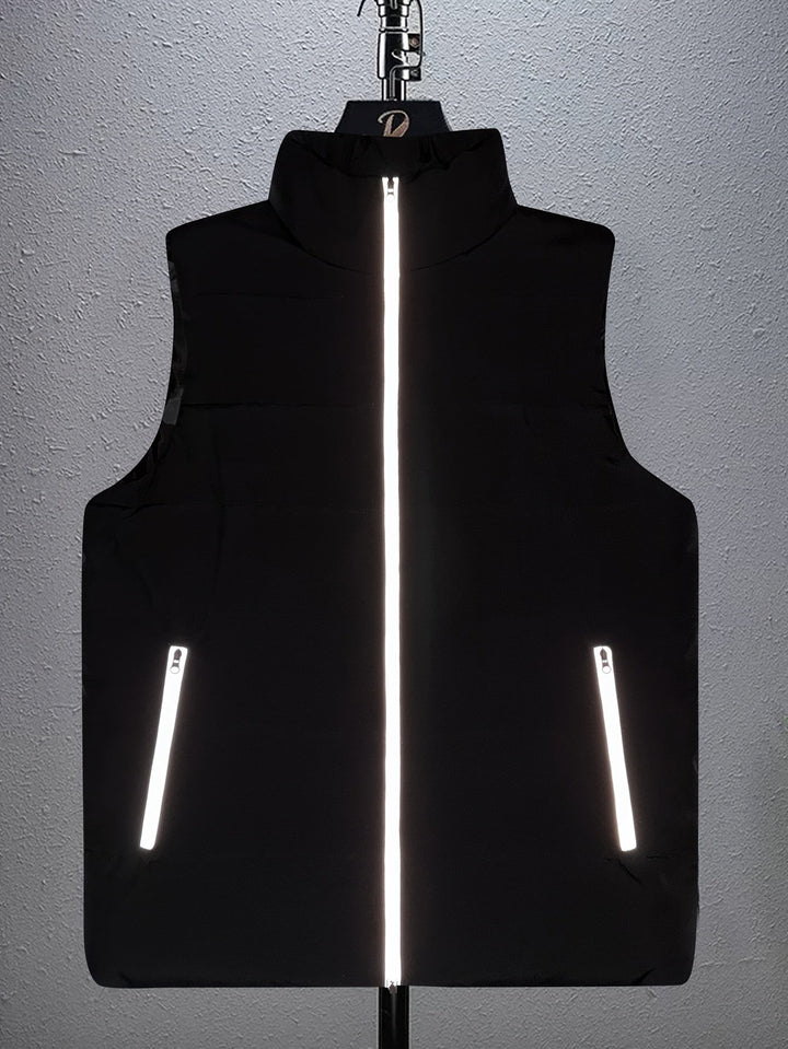 Calvin | Vadderad Zip-Up Västar