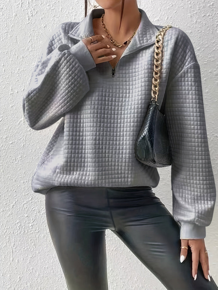Susanna | Avslappnad Quarter-Zip Pullover