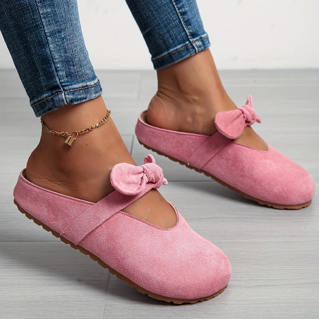 Whitney | Mjuk Båge Slip-On Mules