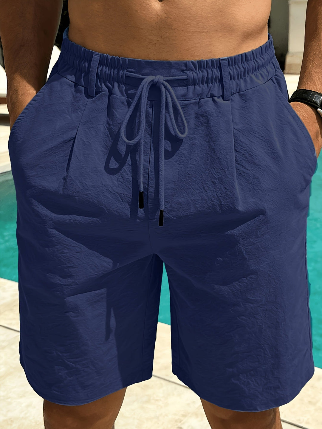 Trevor | Avslappnade Drawstring Shorts