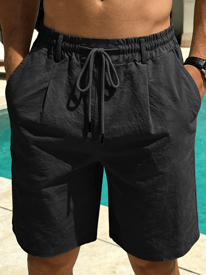 Trevor | Avslappnade Drawstring Shorts