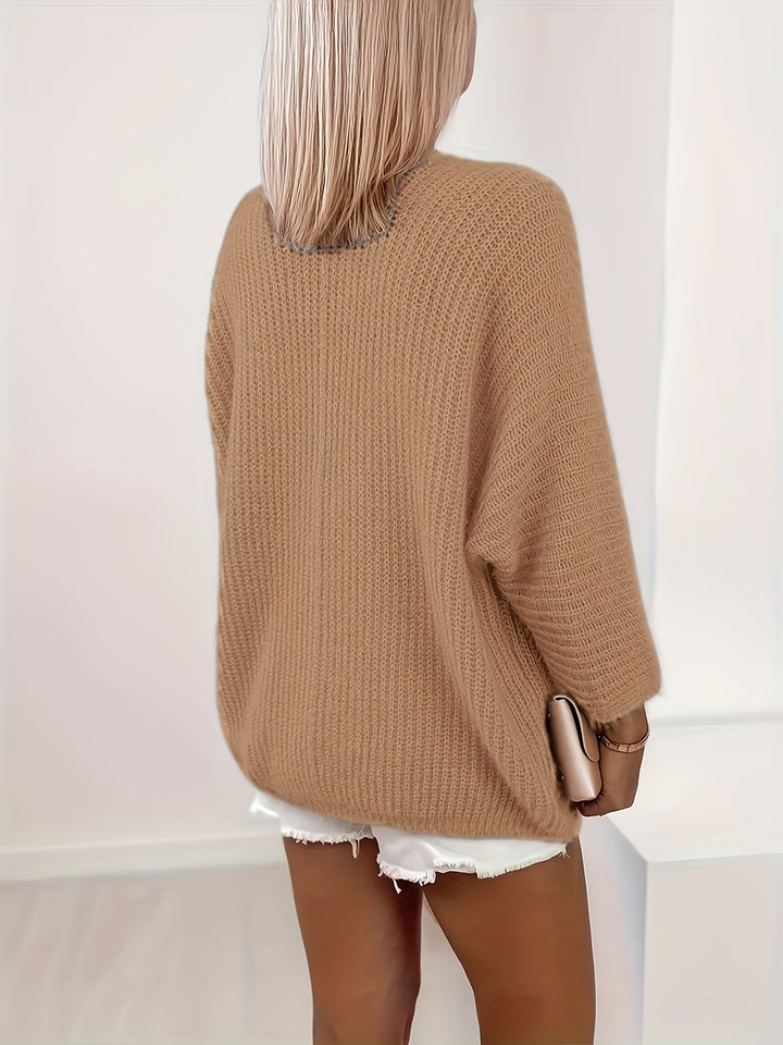 Bridget | Avslappnad Öppen Framsida Cardigan
