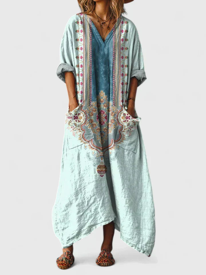 Aurora | Elegant Oversize Fickklänning