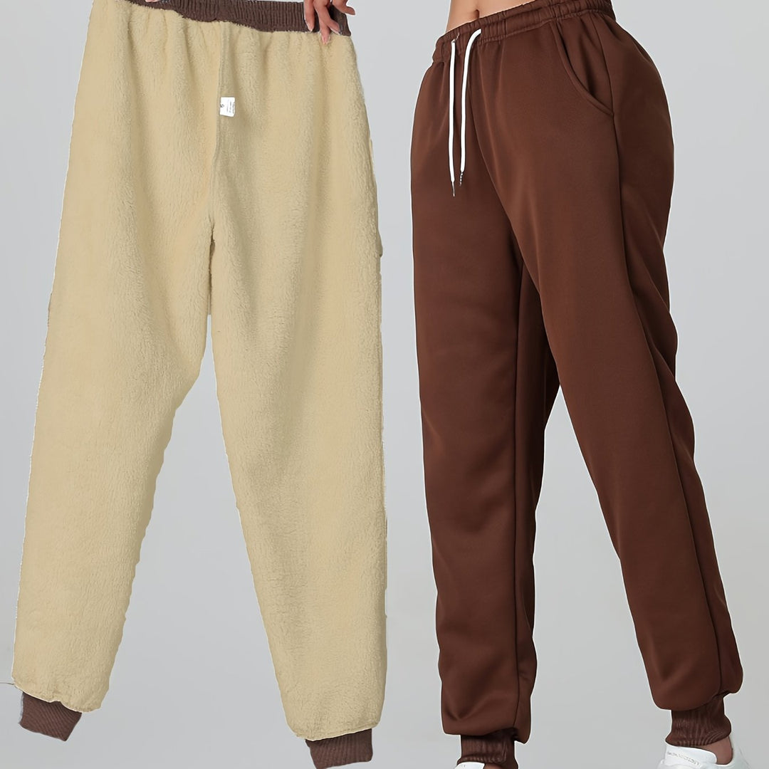 Fiona | Mysiga Cuffade Joggers