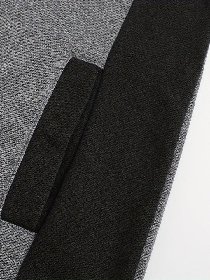 Bryce | Färgblock Zip-Up Huva Jacka