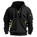 Hoodie oversize med nedfallande axlar och lös passform