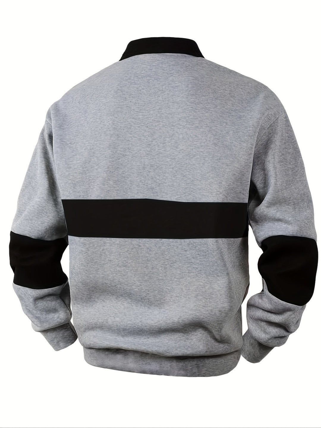 Grayson | Färgblock Långärmad Polo Shirt