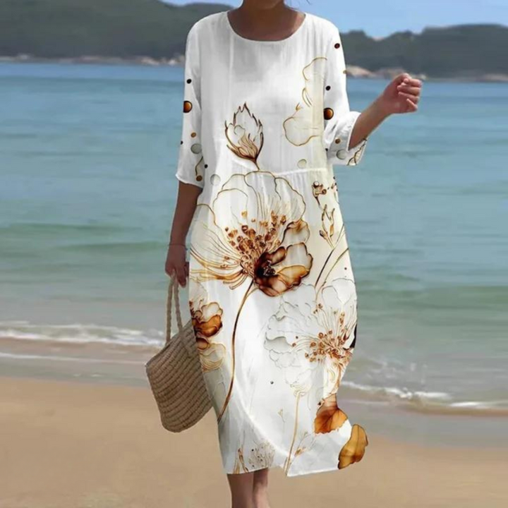 Miranda | Elegant Blommig Sommardress