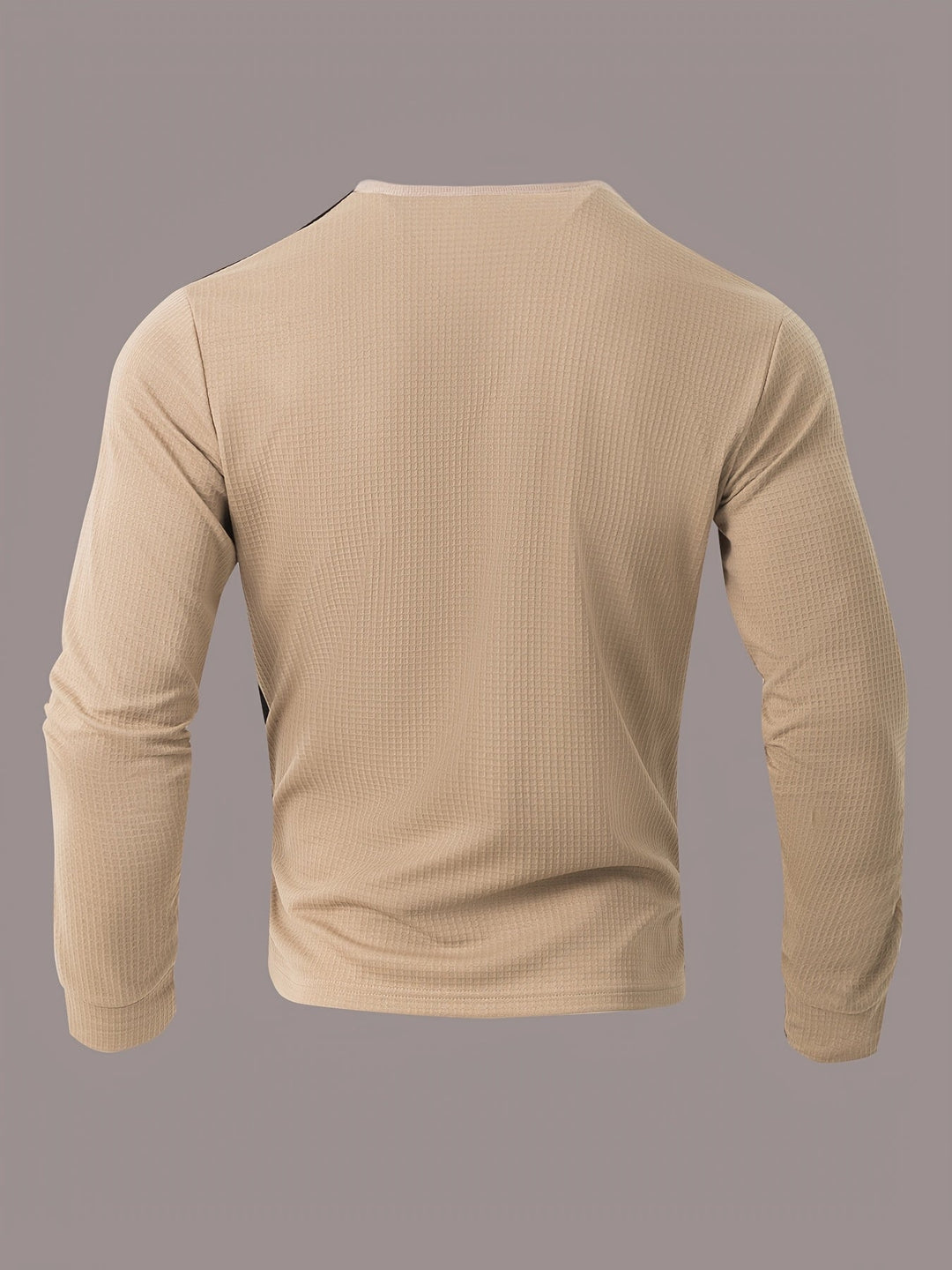 Curtis | Texturerad långärmad Henley
