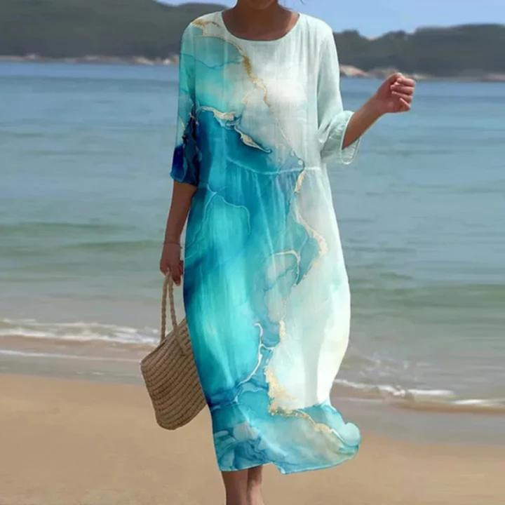 Miranda | Elegant Blommig Sommardress
