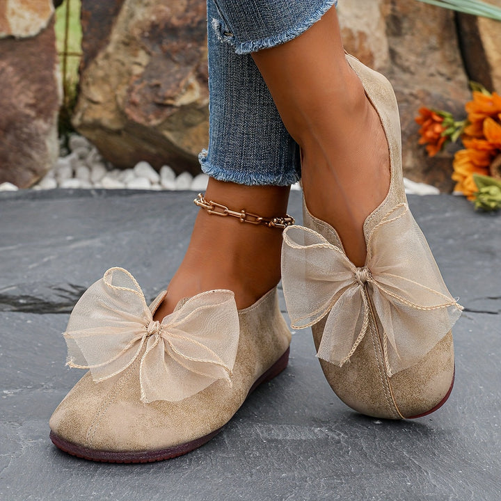 Cecilia | Båge-Accent Slip-On Lågskor