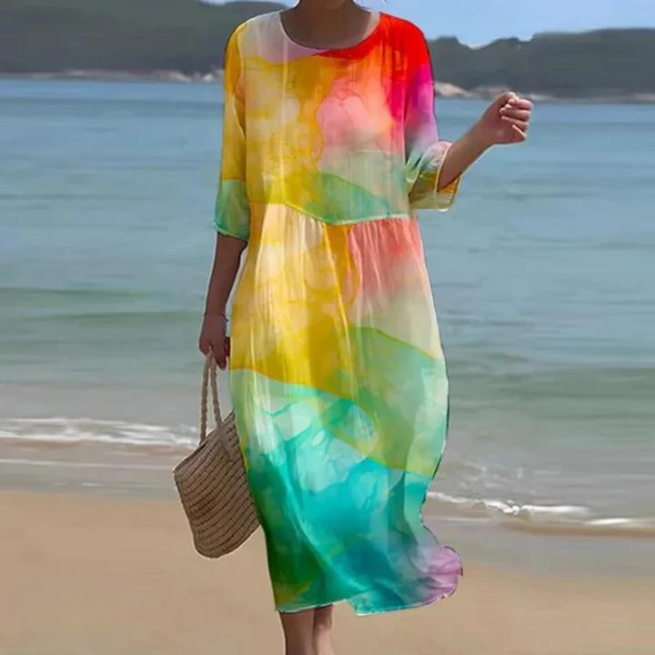 Miranda | Elegant Blommig Sommardress
