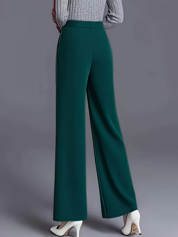 Claudia | Högmidjade Vida Byxor