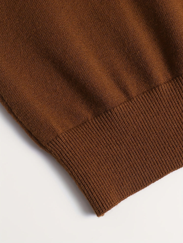 Everett | Raffinerad Höghalssweater