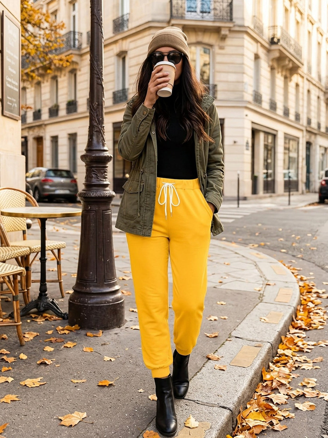 Daphne | Tapered Drawstring Joggers