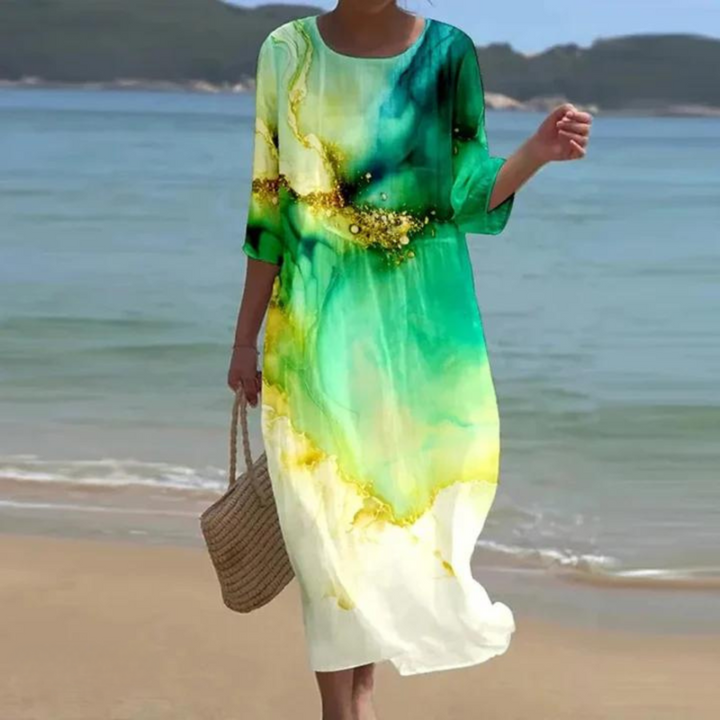 Miranda | Elegant Blommig Sommardress
