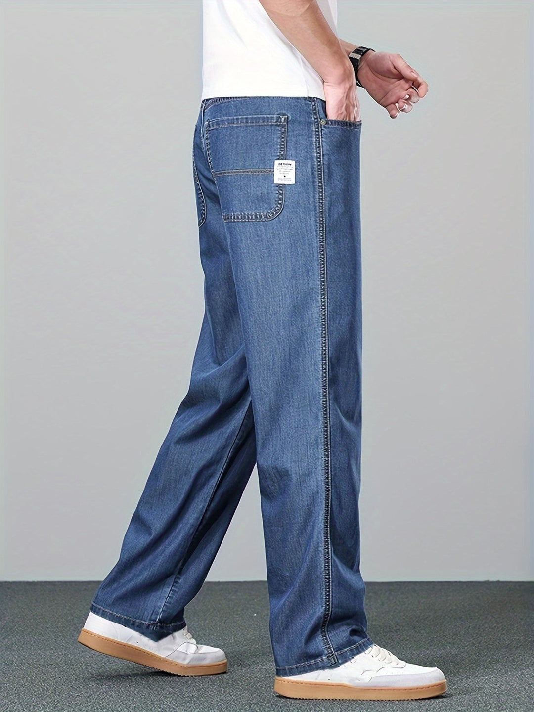Nash | Avslappnade Rakben Jeans
