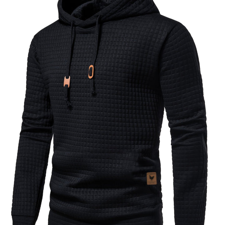 Harrison | Texturerad Pullover Hoodie