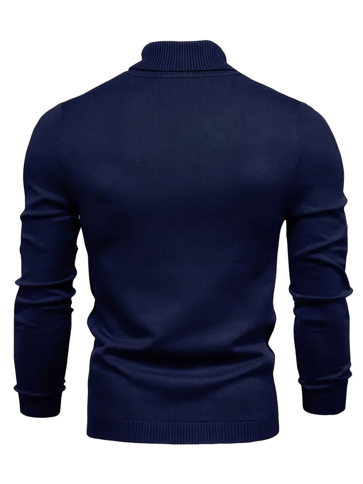 Malcolm | Klassisk Mock-Neck Tröja